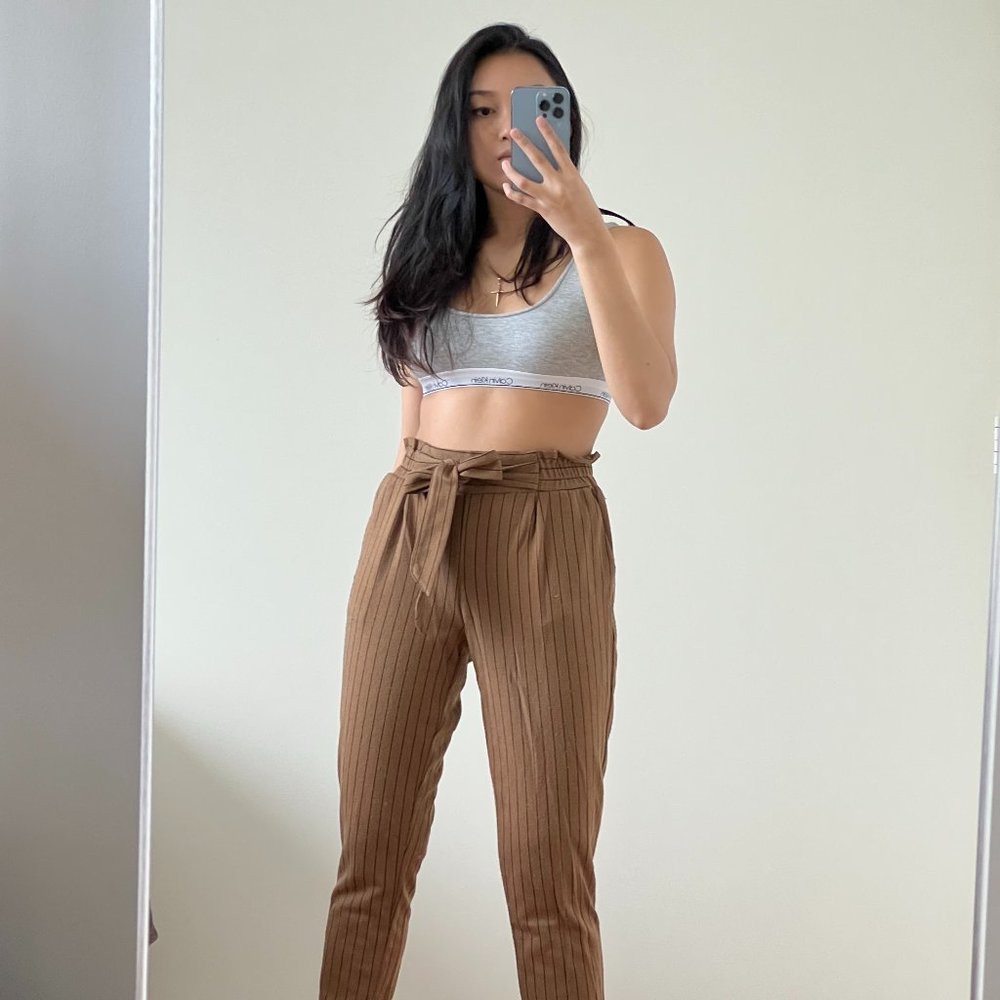 Primark Brown Office Pants